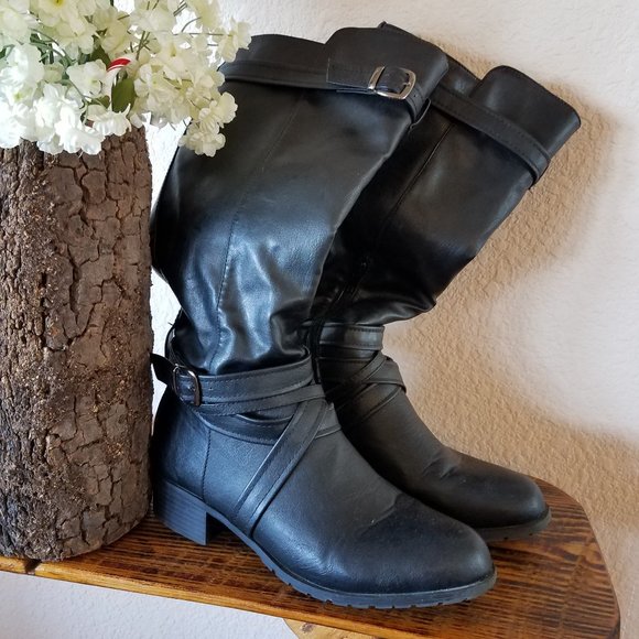 Rampage Shoes - Rampage Calf High Boots